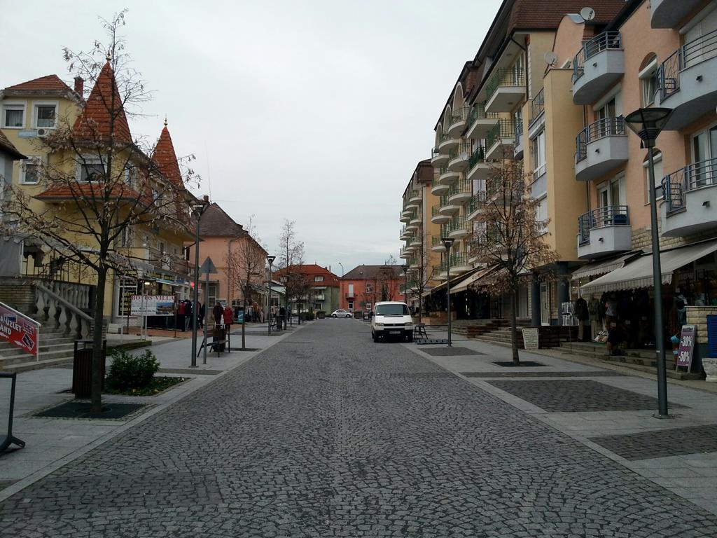 Pedestrian Street Heviz
